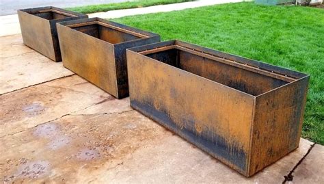 metal planter boxes toronto|metal planters for sale.